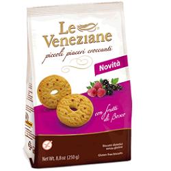 LE VENEZIANE BISCOTTI FRUTTI DI BOSCO 250 G - Farmapanda Srl