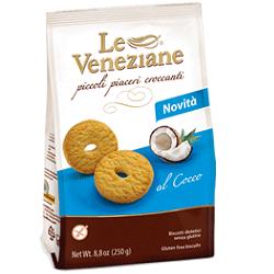 LE VENEZIANE BISCOTTI COCCO 250 G - Farmapanda Srl