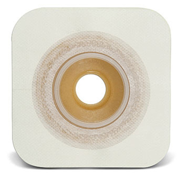 PLACCA CONVESSA NATURA+ PRETAGLIATA 22 MM FLANGIA 45 MM DURAHESIVE E CEROTTO MICROPOROSO 5 PEZZI - Farmapanda Srl