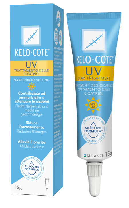 GEL CICATRICI KELO COTE UV SPF30 15 G - Farmapanda Srl