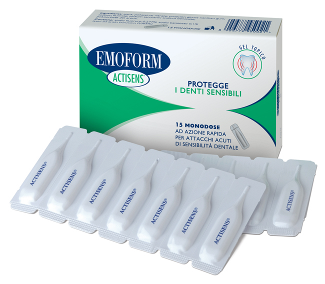 EMOFORM ACTISENS GEL 15 FIALE DA 2 ML - Farmapanda Srl