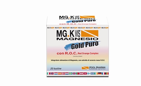 MGK VIS MAGNESIO GOLD PURO 20 BUSTE - Farmapanda Srl