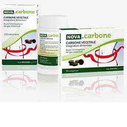 NOVA CARBONE VEGETALE 120 COMPRESSE - Farmapanda Srl