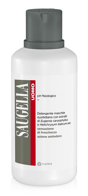 SAUGELLA UOMO PH FISIOLOGICO DETERGENTE MASCHILE 500 ML - Farmapanda Srl