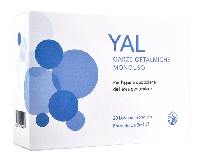 SALVIETTINE OCULARI YAL 20 PEZZI - Farmapanda Srl