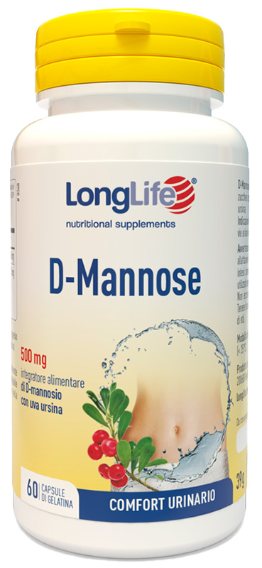 LONGLIFE D-MANNOSE 60 CAPSULE - Farmapanda Srl