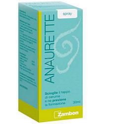 SPRAY IRRIGATORE PER LA RIMOZIONE DEL CERUME ANAURETTE 30 ML - Farmapanda Srl