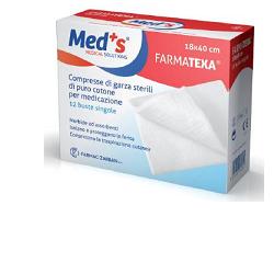 GARZA COMPRESSA MEDS FARMATEXA OCULARE 10 PEZZI - Farmapanda Srl