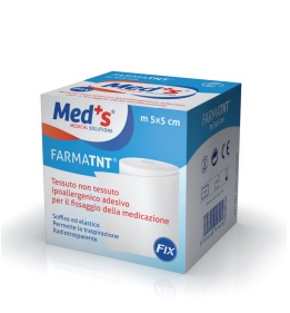 CEROTTO MEDS FARMATESSUTO NON TESSUTO TESSUTO NON TESSUTO FIX IPOALLERGENICO ADESIVO 250X5 CM - Farmapanda Srl