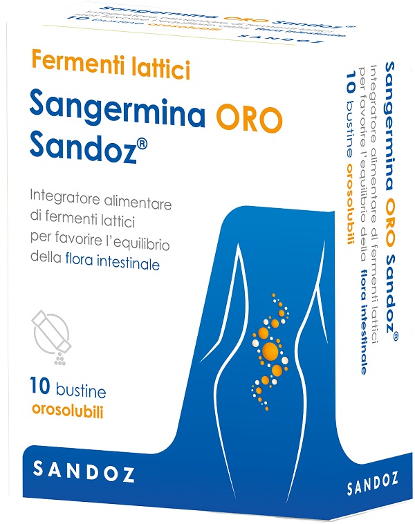 SANGERMINA ORO 10 BUSTINE OROSOLUBILE - Farmapanda Srl