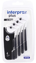 INTERPROX PLUS XX MAXI NERO 4 PEZZI - Farmapanda Srl