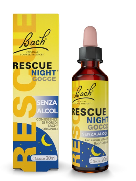 RESCUE ORIGINAL NIGHT SENZA ALCOL GOCCE 20 ML - Farmapanda Srl