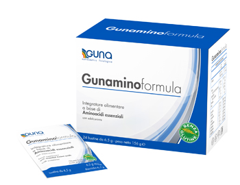 GUNAMINOFORMULA 24 BUSTINE 156 G - Farmapanda Srl