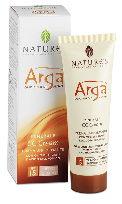 ARGA' CC CREAM VISO MEDIO CHIARA 50 ML NATURE'S - Farmapanda Srl