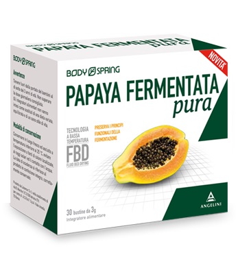 BODY SPRING PAPAYA FERMENTATA PURA 30 BUSTINE - Farmapanda Srl