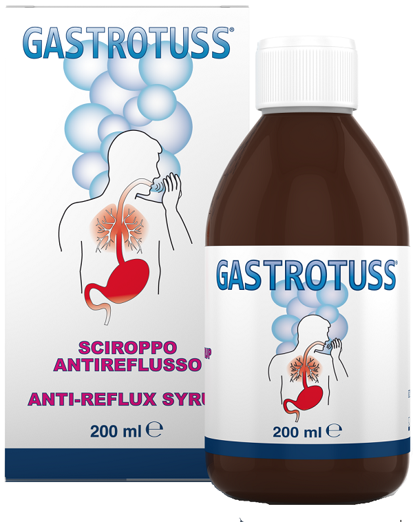 SCIROPPO ANTIREFLUSSO GASTROTUSS 200 ML - Farmapanda Srl