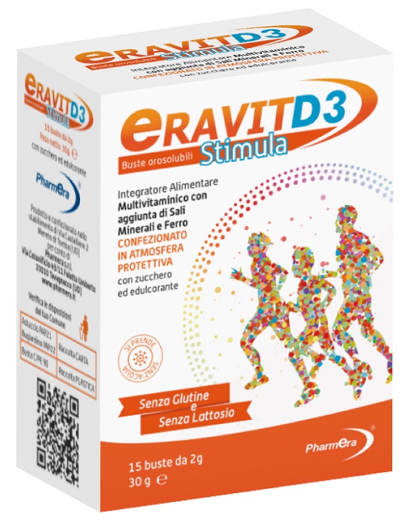 ERAVIT D3 STIMULA 15 BUSTINE STICK PACK 2 G - Farmapanda Srl
