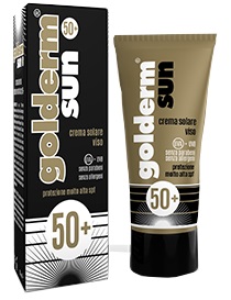 GOLDERM SUN SPF 50+ CREMA VISO 50 ML - Farmapanda Srl