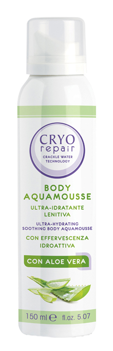 CRYO REPAIR BODY AQUAMOUSSE ULTRA IDRATANTE E LENITIVA CON ALOE VERA 150 ML - Farmapanda Srl