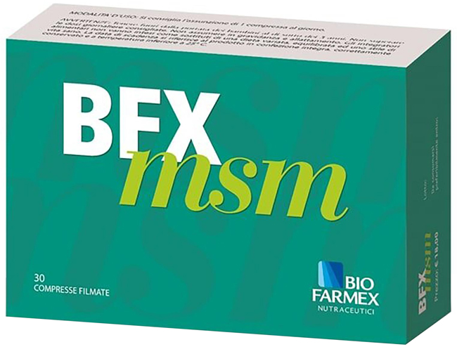 BFX MSM 30 COMPRESSE - Farmapanda Srl