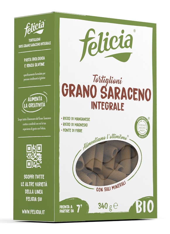 FELICIA BIO SARACENO TORTIGLIONI 340 G - Farmapanda Srl