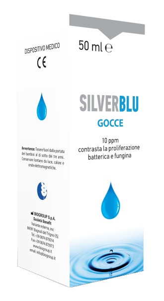 SILVER BLU GOCCE 50 ML - Farmapanda Srl