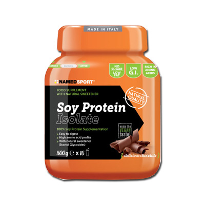 SOY PROTEIN ISOLATE DELICIOUS CHOCOLATE POLVERE 500 G - Farmapanda Srl