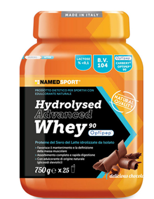 HYDROLYSED ADVANCED WHEY DELICIOUS CHOCOLATE BARATTOLO POLVERE ORALE 750 G - Farmapanda Srl