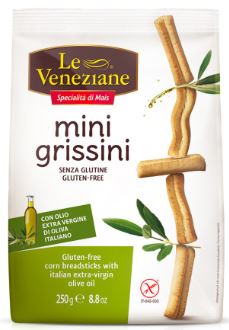 LE VENEZIANE MINI GRISSINI 250 G - Farmapanda Srl