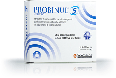 PROBINUL 5 NEUTRO 12 BUSTINE - Farmapanda Srl