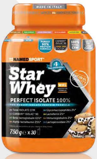 STAR WHEY COOKIES & CREAM 750 G - Farmapanda Srl