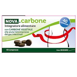 NOVA CARBONE VEGETALE 40 COMPRESSE - Farmapanda Srl