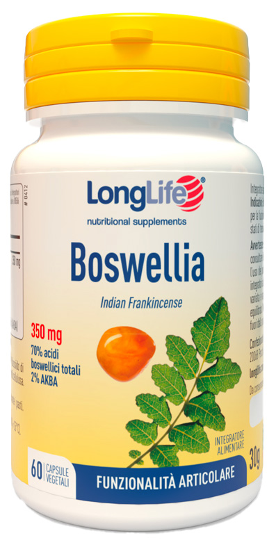 LONGLIFE BOSWELLIA 60 CAPSULE VEGETALI - Farmapanda Srl
