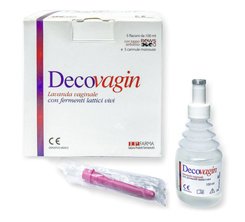 DECOVAGIN 5 FLACONI DA 100 ML + 5 CANNULE MONOUSO - Farmapanda Srl