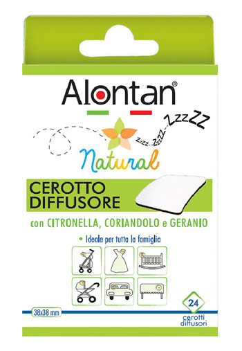 ALONTAN NATURAL CEROTTO ANTIZANZARA ADESIVO 21 PEZZI - Farmapanda Srl