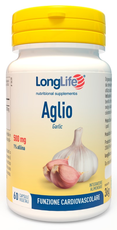 LONGLIFE AGLIO 60 CAPSULE VEGETALI - Farmapanda Srl