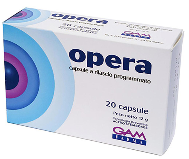 OPERA 20 CAPSULE - Farmapanda Srl