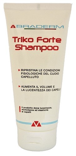 TRIKO FORTE SHAMPOO 200 ML BRADERM - Farmapanda Srl