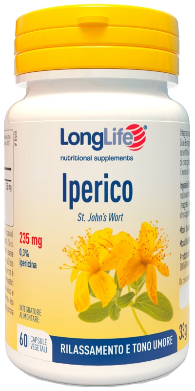 LONGLIFE IPERICO 60 CAPSULE VEGETALI - Farmapanda Srl