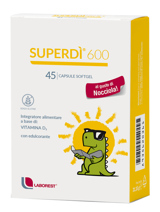SUPERDI' 600 45 CAPSULE - Farmapanda Srl