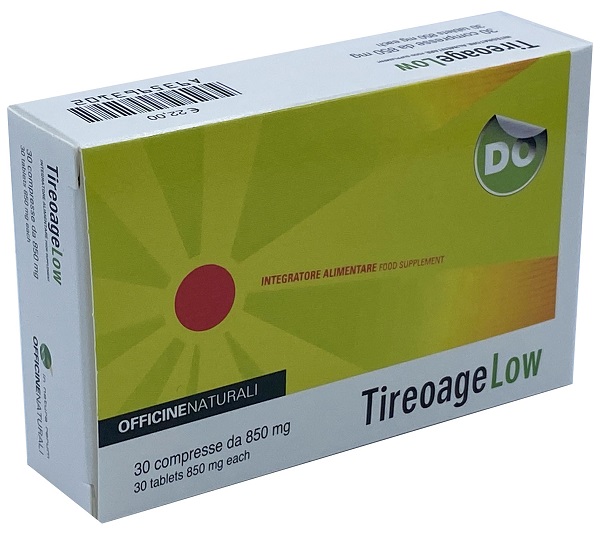 TIREOAGE LOW 30 COMPRESSE 850 MG - Farmapanda Srl
