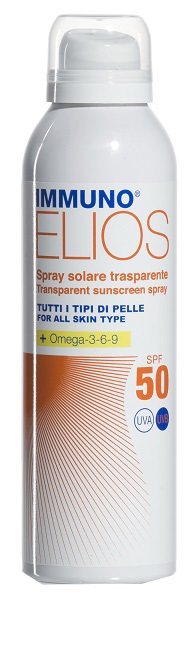 IMMUNO ELIOS SPRAY SOLARE TRASPARENTE SPF 50 150 ML - Farmapanda Srl