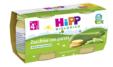 HIPP BIO HIPP BIO OMOGENEIZZATO ZUCCHINE CON PATATE 2X80 G - Farmapanda Srl