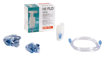 KIT ACCESSORI HI-FLO COMPLETO DI FORCELLA NASALE - Farmapanda Srl