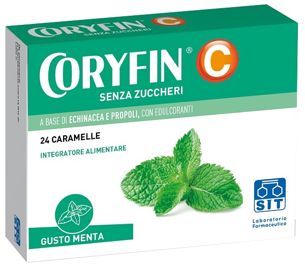CORYFIN C SENZA ZUCCHERO MENTOLO 48 G - Farmapanda Srl