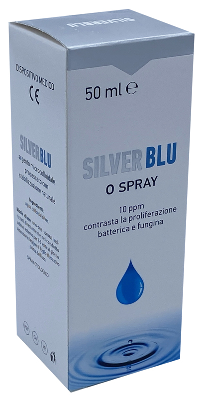 SILVER BLU O SPRAY OTOLOGICO 50 ML - Farmapanda Srl