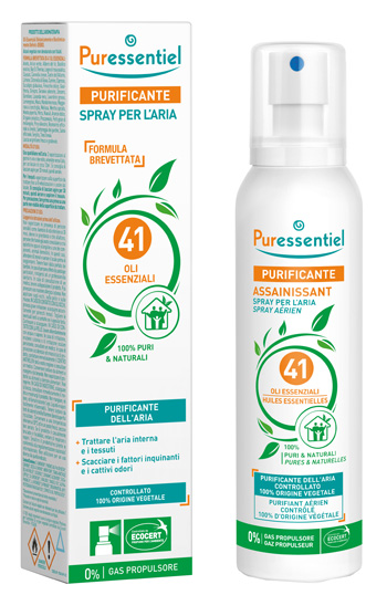 PURESSENTIEL PURIFICANTE SPRAY 41 OLI ESSENZIALI 200 ML - Farmapanda Srl