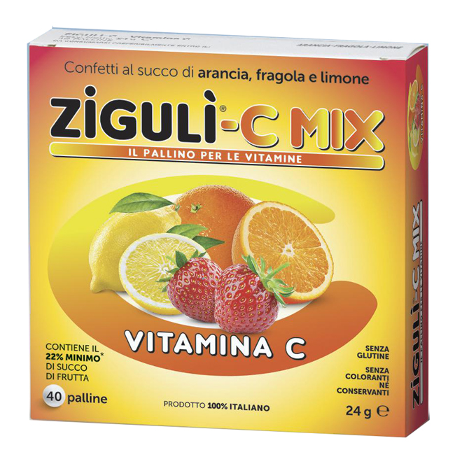 ZIGULI C MIX 40 PALLINE 24 G - Farmapanda Srl