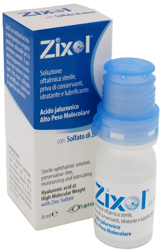 SOLUZIONE OFTALMICA ZIXOL PLURIDOSE 8 ML - Farmapanda Srl