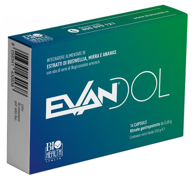 EVANDOL 14 CAPSULE - Farmapanda Srl